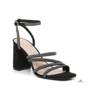 Kelly & Katie Cadene Dress Sandals, Women's Size 8 M, Black